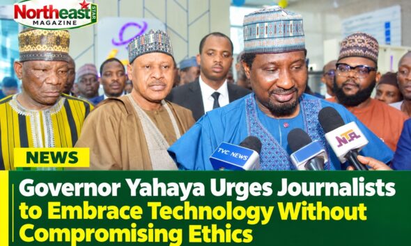 Governor Yahaya Urges Journalists to Embrace Technology Without Compromising Ethics