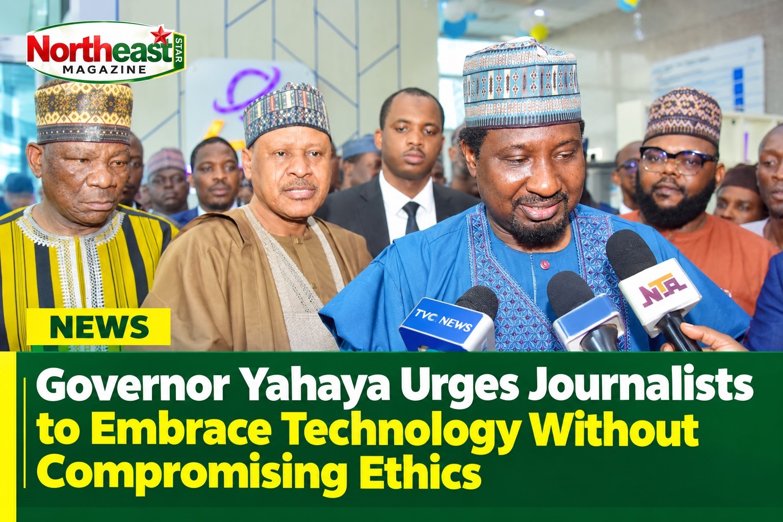 Governor Yahaya Urges Journalists to Embrace Technology Without Compromising Ethics