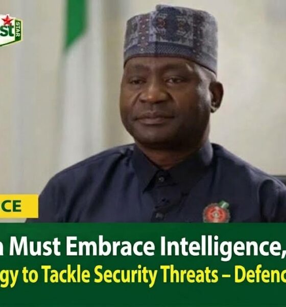 Nigeria Must Embrace Intelligence, Technology to Tackle Security Threats – Defence Minister