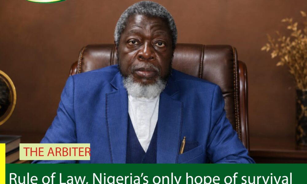Rule of Law, Nigeria’s only hope of survival (1)
