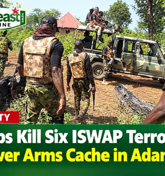 Troops Kill Six ISWAP Terrorists, Recover Arms Cache in Adamawa