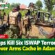 Troops Kill Six ISWAP Terrorists, Recover Arms Cache in Adamawa