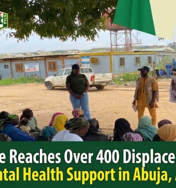 VentCope Reaches Over 400 Displaced Persons with Mental Health Support in Abuja, Adamawa