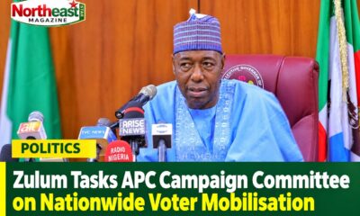 Zulum Tasks APC Campaign Committee on Nationwide Voter Mobilisation